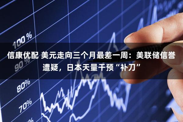 信康优配 美元走向三个月最差一周：美联储信誉遭疑，日本天量干预“补刀”